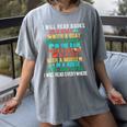 I Will Read Book On Boat Words For Kids Women's Comfort Colors T-Shirt Gray I Will Read Book On Boat Words For Kids Women's Comfort Colors T-Shirt Gray