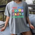 I Will Read Books Everywhere Across America Child Readers Women's Comfort Colors T-Shirt Gray I Will Read Books Everywhere Across America Child Readers Women's Comfort Colors T-Shirt Gray