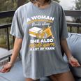 Woman Survives On Books Yarn Knitting Crochet Premium Tri-Blend Women's Comfort Colors T-Shirt Gray Woman Survives On Books Yarn Knitting Crochet Premium Tri-Blend Women's Comfort Colors T-Shirt Gray