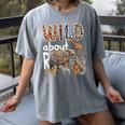 Zoo Animals Wild About Reading Books Reader Lover Librarian Women's Comfort Colors T-Shirt Gray Zoo Animals Wild About Reading Books Reader Lover Librarian Women's Comfort Colors T-Shirt Gray