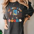 100 Days In The Books Celebration Retro School Women's Comfort Colors T-Shirt Pepper 100 Days In The Books Celebration Retro School Women's Comfort Colors T-Shirt Pepper