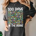 100 Days In The Books English Reading Teacher 100th Day Kids Women's Comfort Colors T-Shirt Pepper 100 Days In The Books English Reading Teacher 100th Day Kids Women's Comfort Colors T-Shirt Pepper