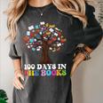 100 Days In The Books Reading Teacher 100th Day Of School Premium Tri-Blend Women's Comfort Colors T-Shirt Pepper 100 Days In The Books Reading Teacher 100th Day Of School Premium Tri-Blend Women's Comfort Colors T-Shirt Pepper