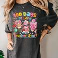 100th Day Of School Teacher 100 Days Coffee Books Women's Comfort Colors T-Shirt Pepper 100th Day Of School Teacher 100 Days Coffee Books Women's Comfort Colors T-Shirt Pepper