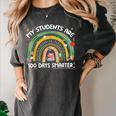 100th Day Of School Teachers Students Women Floral Books Women's Comfort Colors T-Shirt Pepper 100th Day Of School Teachers Students Women Floral Books Women's Comfort Colors T-Shirt Pepper