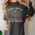 12 New Chapters 365 New Chances New Year Reading Book Tee Women's Comfort Colors T-Shirt Pepper