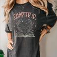 18th Birthday Girls Book Lovers Chapter 18 Its My Birthday Women's Comfort Colors T-Shirt Pepper