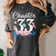 1988 Happy Birthday Chapter 33 Year Old Women Book Lover Women's Comfort Colors T-Shirt Pepper 1988 Happy Birthday Chapter 33 Year Old Women Book Lover Women's Comfort Colors T-Shirt Pepper