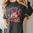 43rd Birthday Chapter 43 Birthday Shirt Women Book Lover Women's Comfort Colors T-Shirt Pepper 43rd Birthday Chapter 43 Birthday Shirt Women Book Lover Women's Comfort Colors T-Shirt Pepper