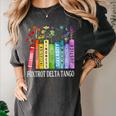 8647 Foxtrots Tangos Deltas Book Flower Resist Book Lovers Women's Comfort Colors T-Shirt Pepper 8647 Foxtrots Tangos Deltas Book Flower Resist Book Lovers Women's Comfort Colors T-Shirt Pepper