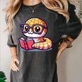 Adorable Book Lover Rattlesnake With Reading Glasses Cute Women's Comfort Colors T-Shirt Pepper Adorable Book Lover Rattlesnake With Reading Glasses Cute Women's Comfort Colors T-Shirt Pepper