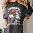 Anti-Social Book Club Reader Books & Coffee Dark Academia Premium Tri-Blend Women's Comfort Colors T-Shirt Pepper Anti-Social Book Club Reader Books & Coffee Dark Academia Premium Tri-Blend Women's Comfort Colors T-Shirt Pepper