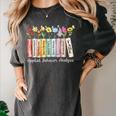 Applied Behavior Analysis Book Wildflower ABA RBT Therapist Premium Tri-Blend Women's Comfort Colors T-Shirt Pepper Applied Behavior Analysis Book Wildflower ABA RBT Therapist Premium Tri-Blend Women's Comfort Colors T-Shirt Pepper