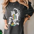 Astronaut Reading Book Space Galaxy Bookworm Men Women Kids Women's Comfort Colors T-Shirt Pepper Astronaut Reading Book Space Galaxy Bookworm Men Women Kids Women's Comfort Colors T-Shirt Pepper