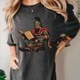 Attila The Hun Reading A Book Women's Comfort Colors T-Shirt Pepper