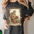 The Aunt Tarot Card Women Skeleton Aunty Book Lover Women's Comfort Colors T-Shirt Pepper The Aunt Tarot Card Women Skeleton Aunty Book Lover Women's Comfort Colors T-Shirt Pepper