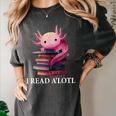 Axolotl Book Lover Librarian Reading Library Readers Women's Comfort Colors T-Shirt Pepper Axolotl Book Lover Librarian Reading Library Readers Women's Comfort Colors T-Shirt Pepper