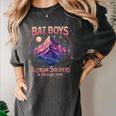 Bat Boys Night Court Mountain Nesta Bookworm ACOSF Bookish Women's Comfort Colors T-Shirt Pepper