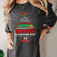 The Best Way To Spread Christmas Cheer Is Checking Out Books Women's Comfort Colors T-Shirt Pepper The Best Way To Spread Christmas Cheer Is Checking Out Books Women's Comfort Colors T-Shirt Pepper