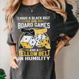 Board Game Saying Shy Introvert Geeks Women's Comfort Colors T-Shirt Pepper