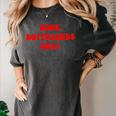 Book Boyfriends Only Women's Comfort Colors T-Shirt Pepper