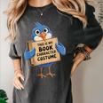 This Is My Book Character Costume Pigeon Kids Reading Women's Comfort Colors T-Shirt Pepper