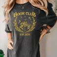 Book Club Since Reading Club EST 2024 Book Lover Social Club Women's Comfort Colors T-Shirt Pepper Book Club Since Reading Club EST 2024 Book Lover Social Club Women's Comfort Colors T-Shirt Pepper