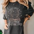 Book Club Shirts For Women Most Likely To Spicy Books Women's Comfort Colors T-Shirt Pepper Book Club Shirts For Women Most Likely To Spicy Books Women's Comfort Colors T-Shirt Pepper