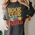 Book Club Squad Women's Comfort Colors T-Shirt Pepper