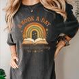 A Book A Day Keeps Reality Away Reading Women's Comfort Colors T-Shirt Pepper A Book A Day Keeps Reality Away Reading Women's Comfort Colors T-Shirt Pepper