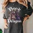 Book Dragon Book Lover Bookworm Book Reader Librarian Women's Comfort Colors T-Shirt Pepper Book Dragon Book Lover Bookworm Book Reader Librarian Women's Comfort Colors T-Shirt Pepper