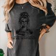 Book Lover Bent Over a Book Women's Comfort Colors T-Shirt Pepper