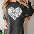 Book Lover Heart Shape Reading Librarian Library Teacher Women's Comfort Colors T-Shirt Pepper Book Lover Heart Shape Reading Librarian Library Teacher Women's Comfort Colors T-Shirt Pepper