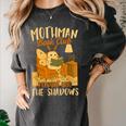 Book Lover Moth Mothman Book Club Reading Into Shadows Women's Comfort Colors T-Shirt Pepper Book Lover Moth Mothman Book Club Reading Into Shadows Women's Comfort Colors T-Shirt Pepper