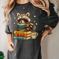 Book Lover Racoon Reading Bookish Library Read Books Be Kind Women's Comfort Colors T-Shirt Pepper Book Lover Racoon Reading Bookish Library Read Books Be Kind Women's Comfort Colors T-Shirt Pepper
