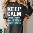 Book Of Mormon LDS Missionary Church Of Latter Day Saints Women's Comfort Colors T-Shirt Pepper