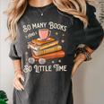 Book Reading Kafee Librarian Vele Books And Little Time Women's Comfort Colors T-Shirt Pepper Book Reading Kafee Librarian Vele Books And Little Time Women's Comfort Colors T-Shirt Pepper