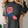 Book Worm Pun Read Reading Librarian America Men Women Kids Women's Comfort Colors T-Shirt Pepper Book Worm Pun Read Reading Librarian America Men Women Kids Women's Comfort Colors T-Shirt Pepper