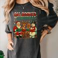 All Booked For Christmas Book Lover Women's Comfort Colors T-Shirt Pepper