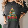All Booked For Christmas Reading Books Librarian Holiday Women's Comfort Colors T-Shirt Pepper All Booked For Christmas Reading Books Librarian Holiday Women's Comfort Colors T-Shirt Pepper