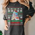 All Booked For Christmas Tree Book Ugly Christmas Sweatshirt Women's Comfort Colors T-Shirt Pepper All Booked For Christmas Tree Book Ugly Christmas Sweatshirt Women's Comfort Colors T-Shirt Pepper
