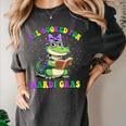 All Booked For Mardi Gras Crocodile Reading Book Teacher Women's Comfort Colors T-Shirt Pepper All Booked For Mardi Gras Crocodile Reading Book Teacher Women's Comfort Colors T-Shirt Pepper