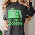 All Booked For St Patrick's Day Book Lover Lucky Shamrock Women's Comfort Colors T-Shirt Pepper