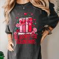 All Booked For Valentines Book Lovers Teacher Valentines Women's Comfort Colors T-Shirt Pepper