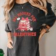 All Booked For Valentines Bow Heart Book Lover Valentine Day Women's Comfort Colors T-Shirt Pepper