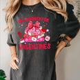 All Booked For Valentines Coquette Bow Book Valentine Day Women's Comfort Colors T-Shirt Pepper