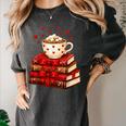 All Booked For Valentine’s Day Reading Teacher Women's Comfort Colors T-Shirt Pepper All Booked For Valentine’s Day Reading Teacher Women's Comfort Colors T-Shirt Pepper