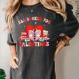 All Booked For Valentines Shirt Cute Book Lover Reading Women's Comfort Colors T-Shirt Pepper
