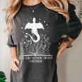 Bookish Dragon Book Club Reading Its Too Nonfictiony Outside Women's Comfort Colors T-Shirt Pepper