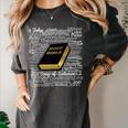 Books Of The Bible Women's Comfort Colors T-Shirt Pepper